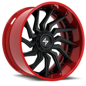Sentali – BFX4 – Black – 22″x10″ -24mm – All weather Wheels – SBFX46221061242